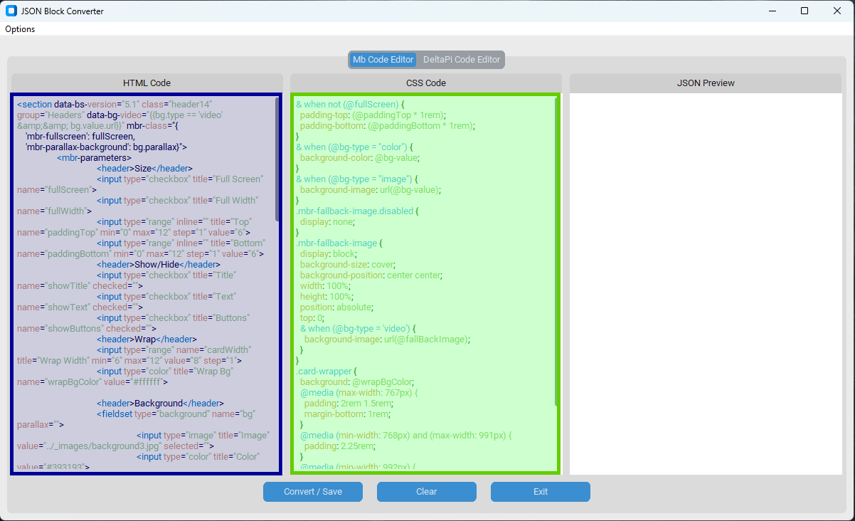 MB Code Editor